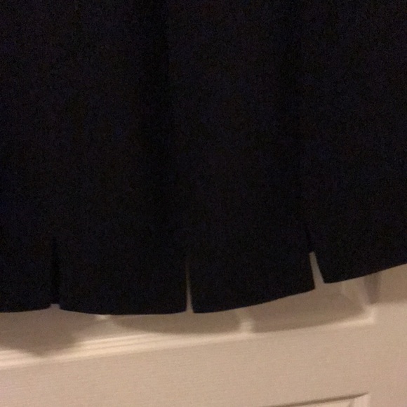 KASPER SKIRT Black /Size #16. Split flaps / lining. - Picture 2 of 8